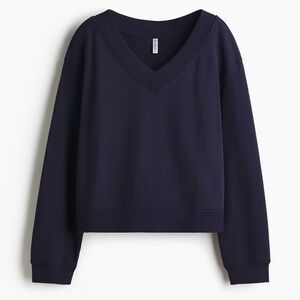 H&M V-NECK SWEATSHIRT